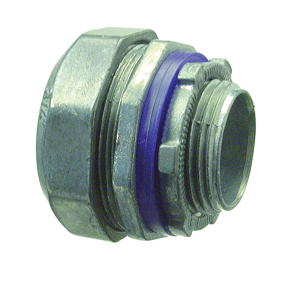 16210 Conduit Connector, 1 in Compression, 1.81 in OD, Zinc
