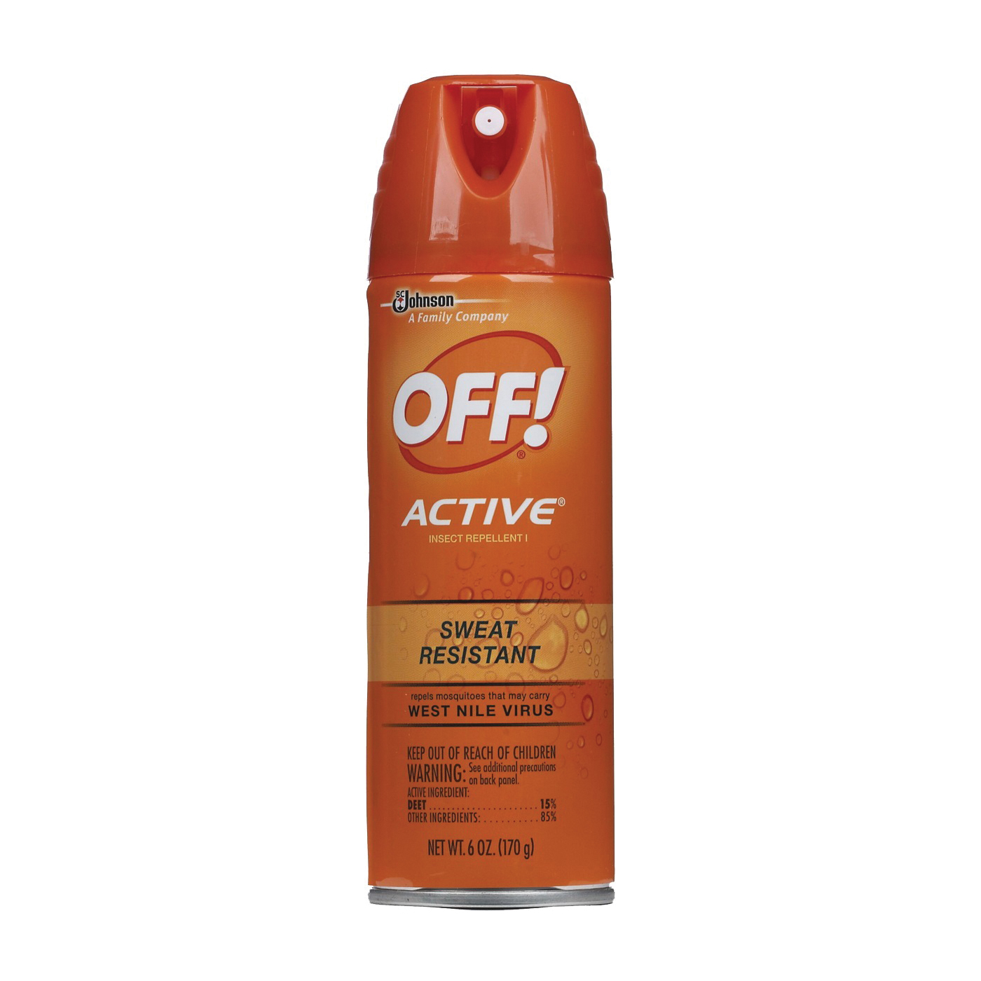 01810 Insect Repellent I, 6 oz Aerosol Can, Liquid, Clear