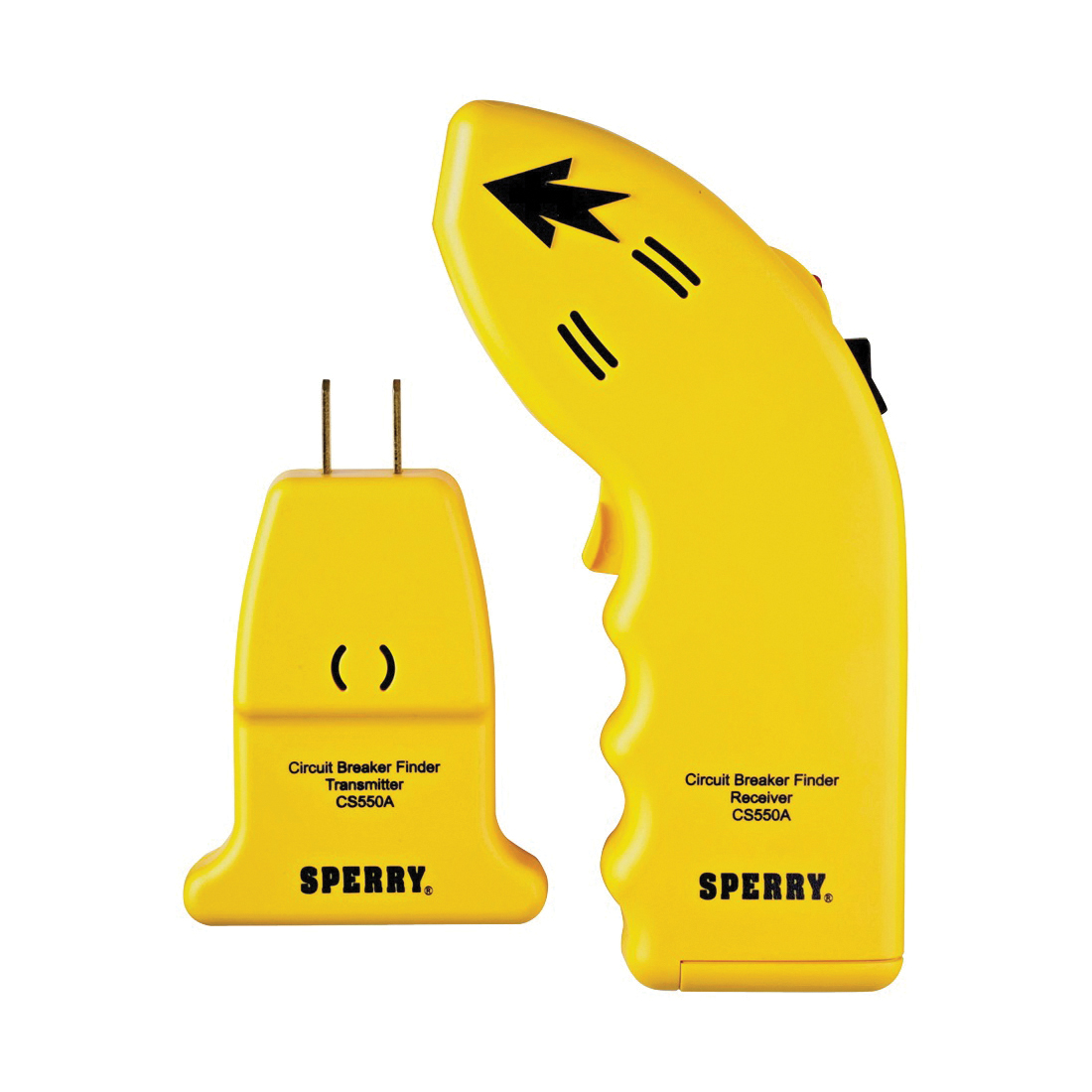 CS550A Circuit Breaker Finder, 80 to 140 V, LED Display, Yellow