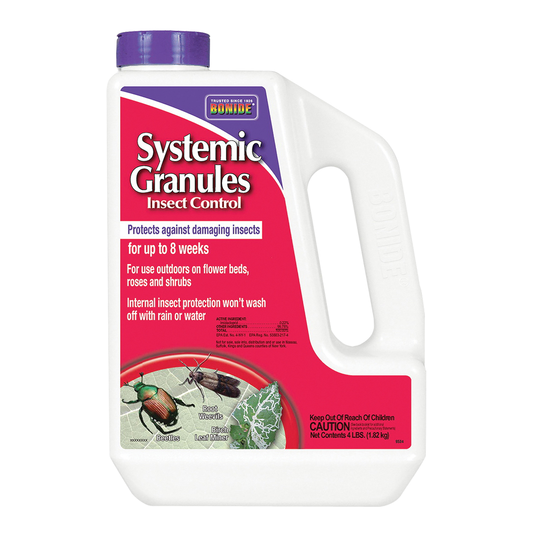 9534 Insect Control, 4 lb Bottle
