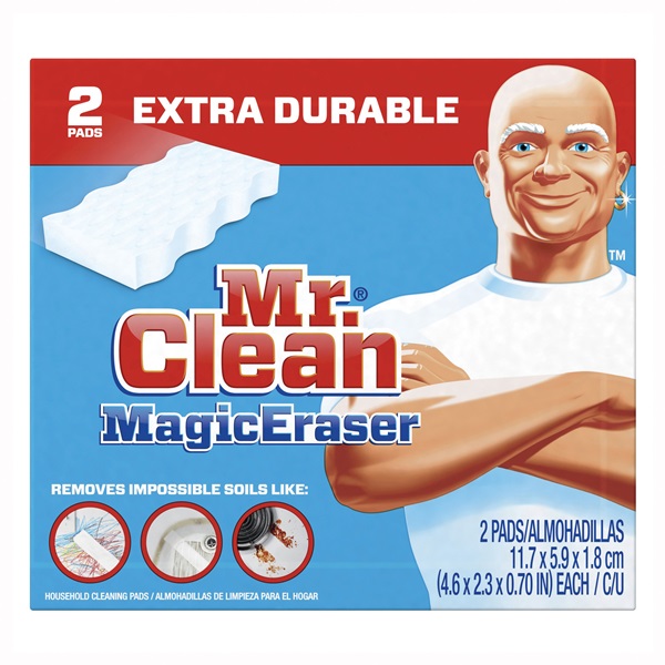 Mr Clean 04249 Magic Eraser, 11.75 cm L, 5.9 cm W, 1.8 cm Thick - 1
