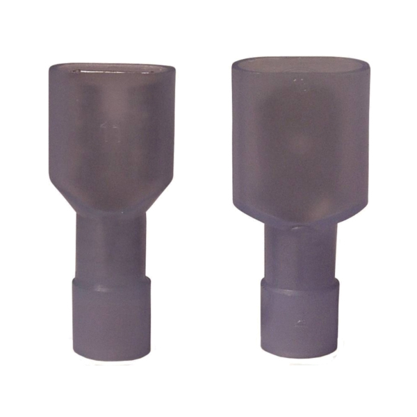 20-153P Disconnect Terminal, 600 V, 16 to 14 AWG Wire, 1/4 in Stud, Vinyl Insulation, Blue