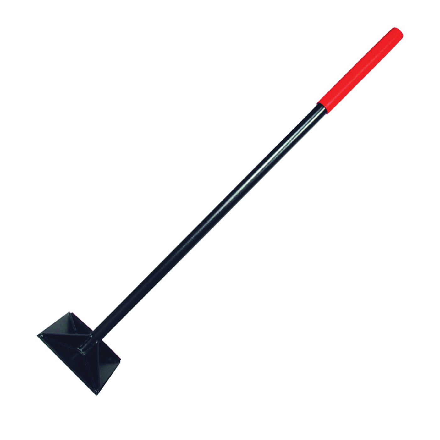 30004 Dirt Tamper, 8 in L Blade, 8 in W Blade, Steel Blade, Steel Handle, 43-1/2 in L Handle