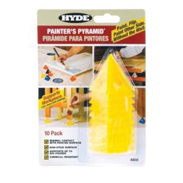 Hyde 43510 Painters Pyramid, Plastic, Yellow - 3
