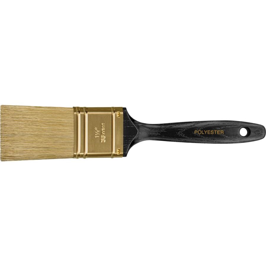 P3971-1-1/2 Paint Brush, 1-1/2 in W, 2-3/16 in L Bristle, Polyester Bristle
