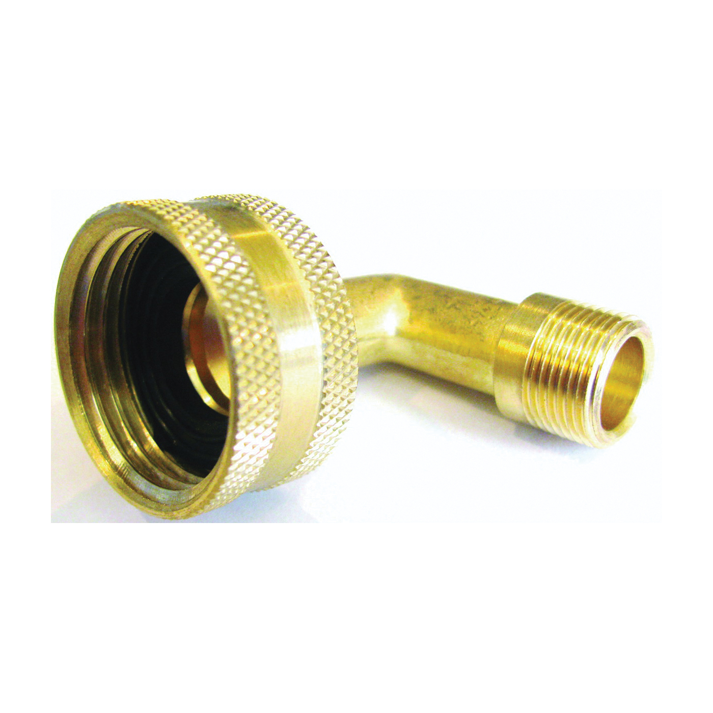 737469/57469-0612 Pipe Elbow, 3/8 X 3/4 in, Swivel, Brass