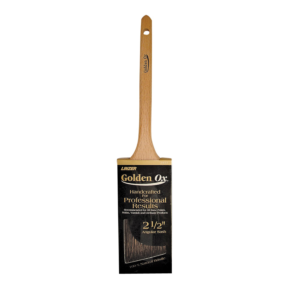 WC 2453-2.5 Paint Brush, 2-1/2 in W, 2-3/4 in L Bristle, China Bristle, Sash Handle