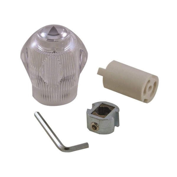 80015 Diverter Handle, Canopy, Large Windsor, Specifications: 2.56 in OD, Acrylic