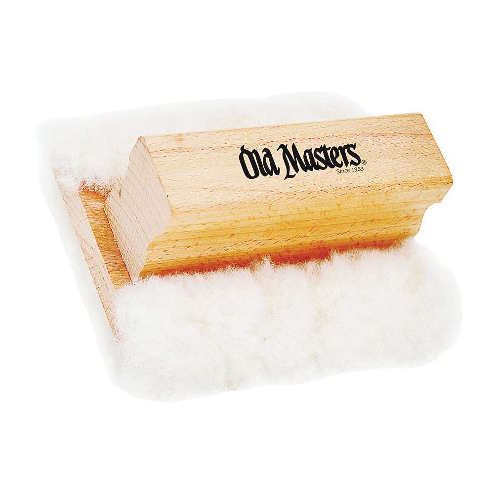 30500 Stain Applicator, 3-1/2 in L Pad, 5 in W Pad, Lambswool Pad