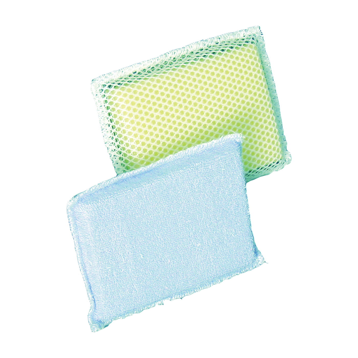 353-24 Scouring Sponge, 6-1/4 in L, 4 in W, 3/4 in Thick, Terry Cloth
