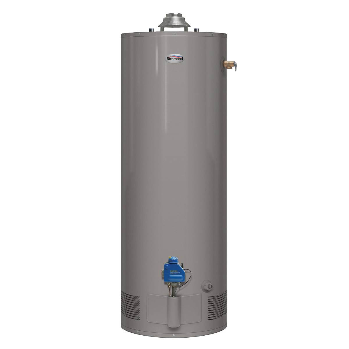 Essential Series 6G40-36F3 Gas Water Heater, Natural Gas, 40 gal Tank, 52 gph, 36,000 Btu/hr BTU