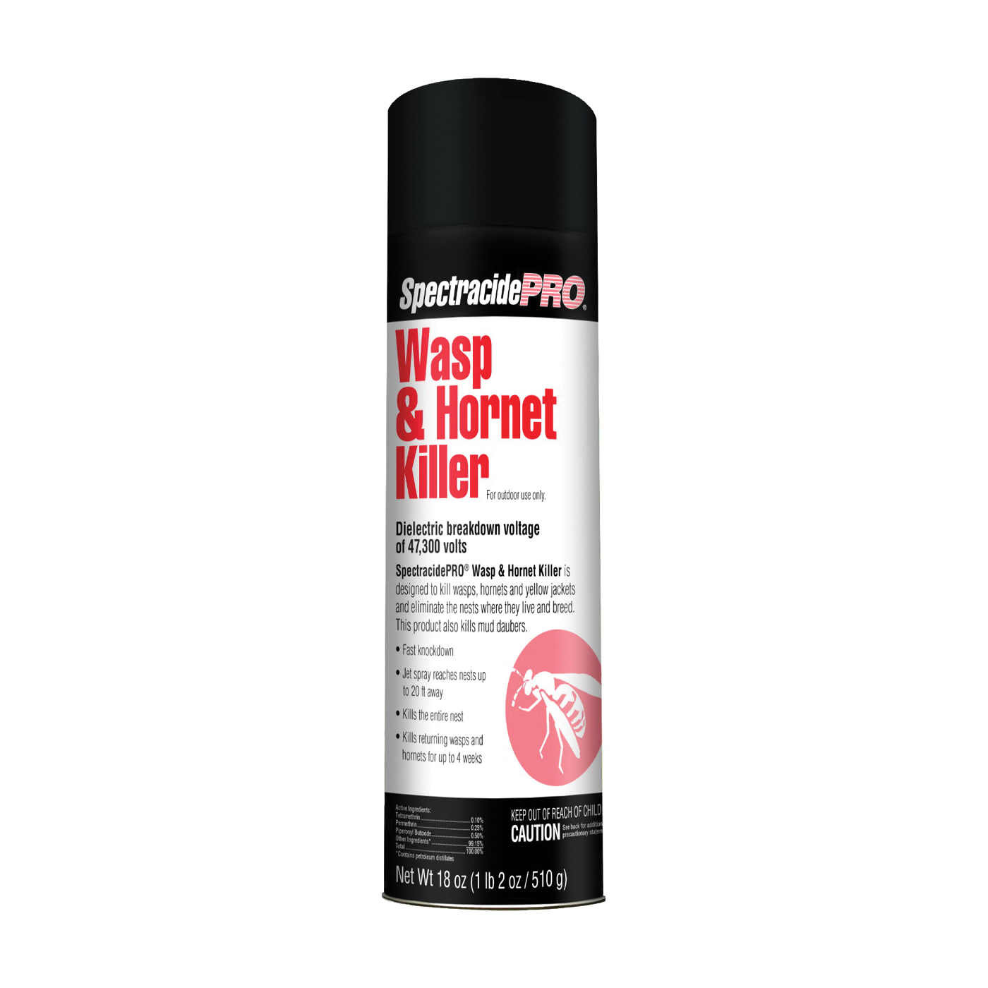 HG-30110 Wasp and Hornet Killer, Liquid, Spray Application, Outdoor, 18 oz Aerosol Can