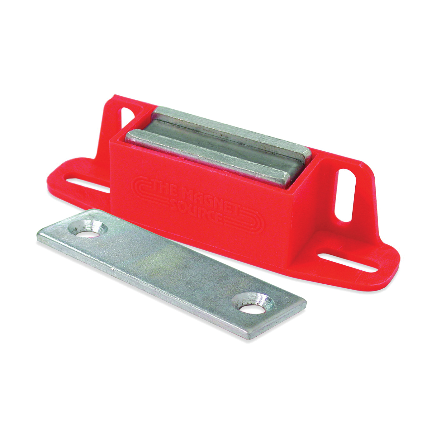 07502 Universal Latch Magnet, 4-1/4 in L, 15/16 in W, 1-1/8 in H, Ceramic