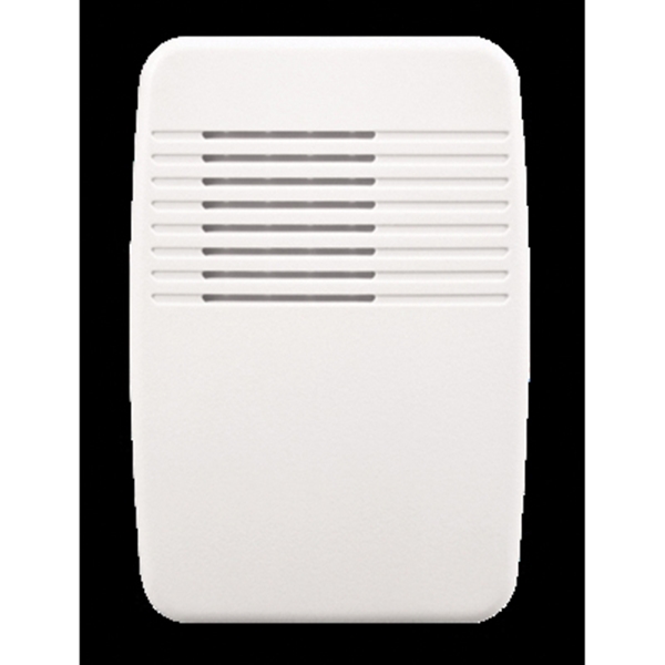 Heath Zenith SL-7396-02 Doorbell with Cover, Ding, Ding-Dong, Westminster Tone, 75 dB, White