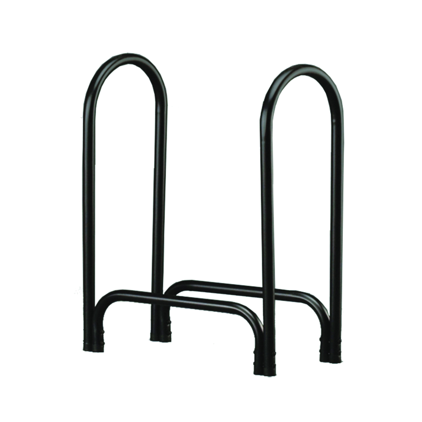SLRS Small Log Rack, 12 in W, 28 in D, 33 in H, Steel Base, Powder-Coated, Black