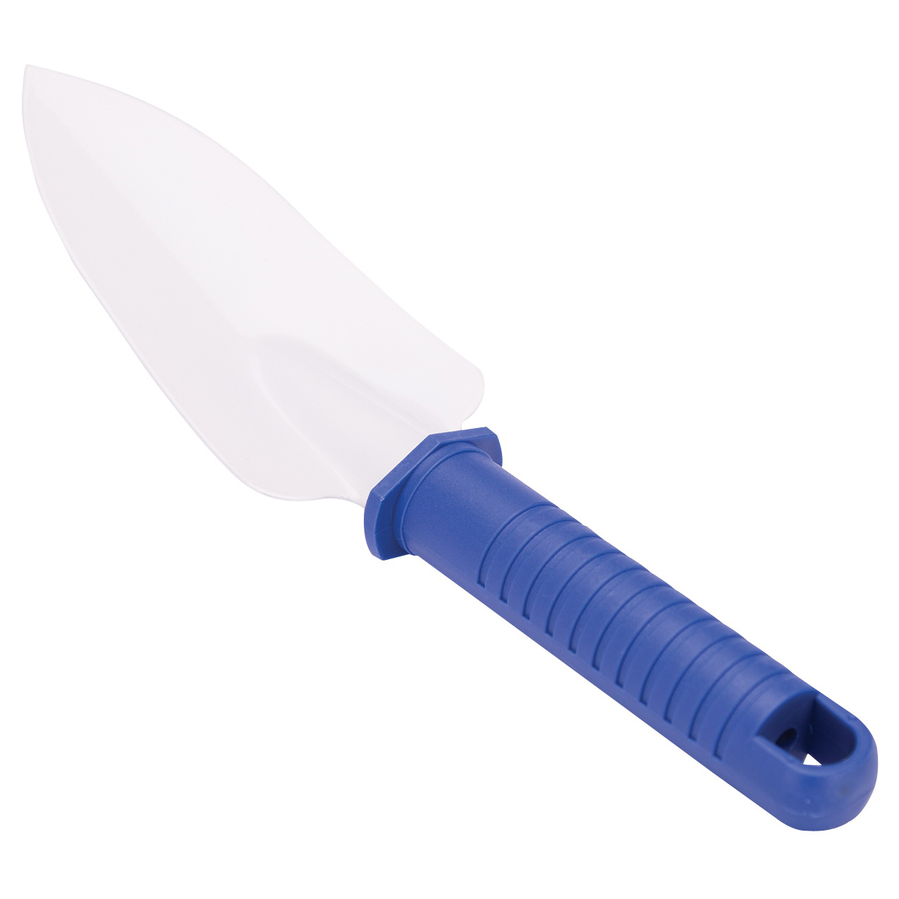 PS-60923L Garden/Transplanting Trowel, 5-1/4 in L Blade, 2-1/2 in W Blade, Steel Blade, 10-1/8 in OAL