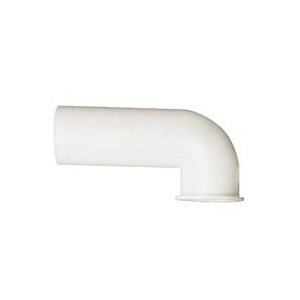Plumb Pak PP855-80 Sink Tailpiece, 1-1/2 in, PVC, White