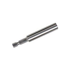93718 Bit Holder with C-Ring, 1/4 in Drive, Hex Drive, 1/4 in Shank, Hex Shank, Steel