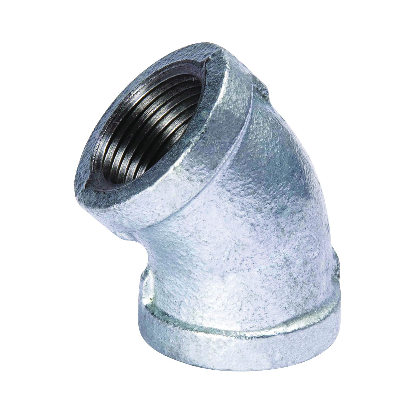 510-211BC Pipe Elbow, 4 in, Threaded, 45 deg Angle