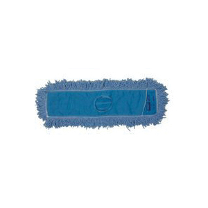 FGJ25300 BL00 Twisted Loop Dust Mop Head, Polyester, Blue