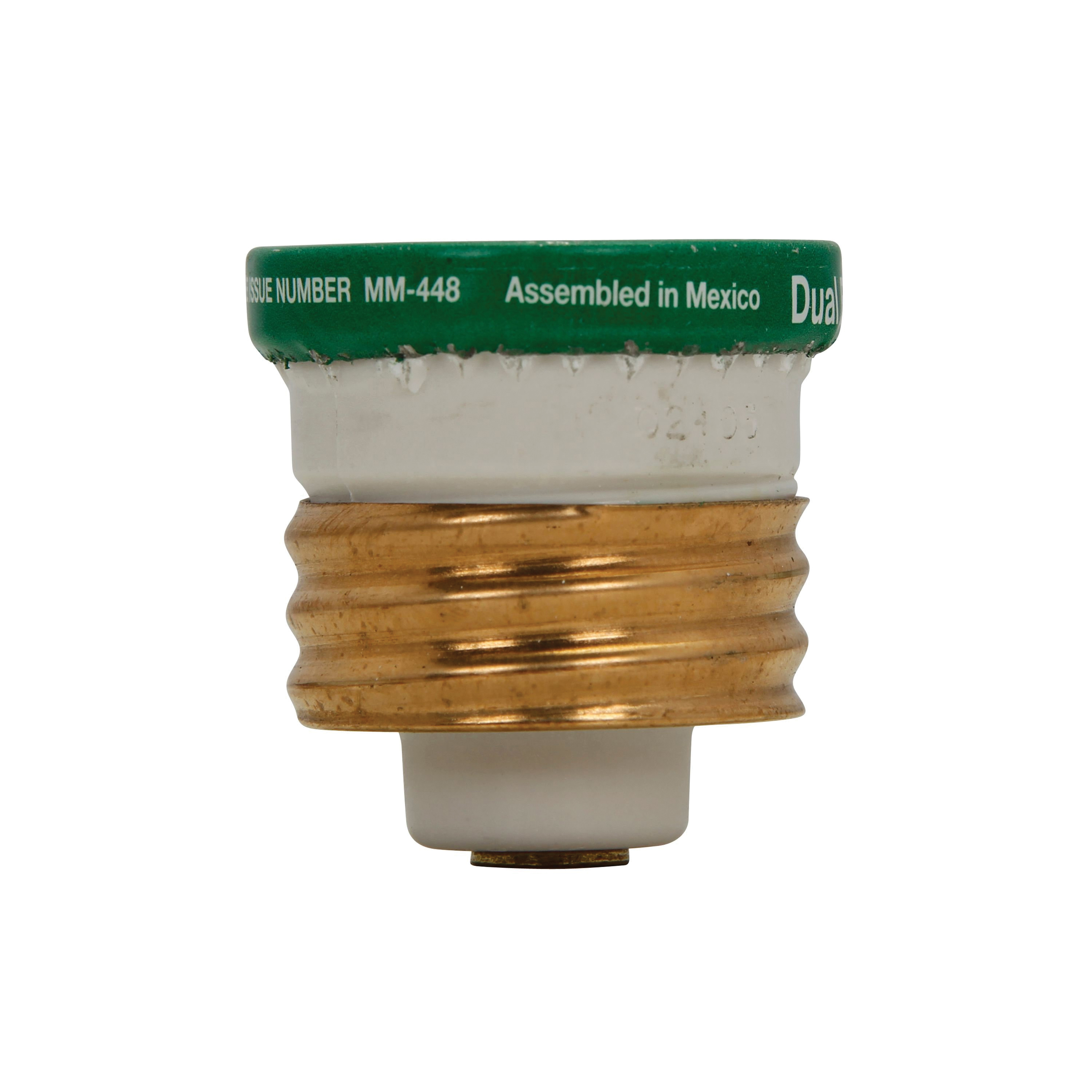 T Series T-25 Plug Fuse, 25 A, 125 V, 10 kA Interrupt, Plastic Body, T, Heavy-Duty, Time Delay Fuse
