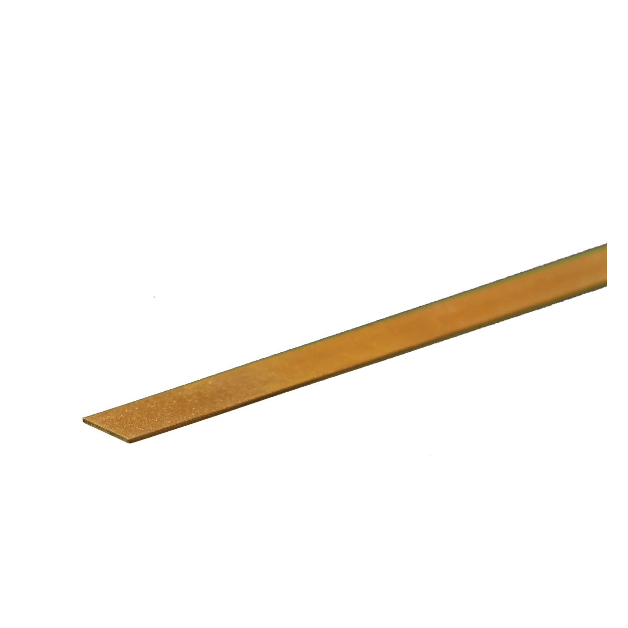 8230 Decorative Strip, 1/4 in W, 12 in L, 0.016 in Thick, Brass