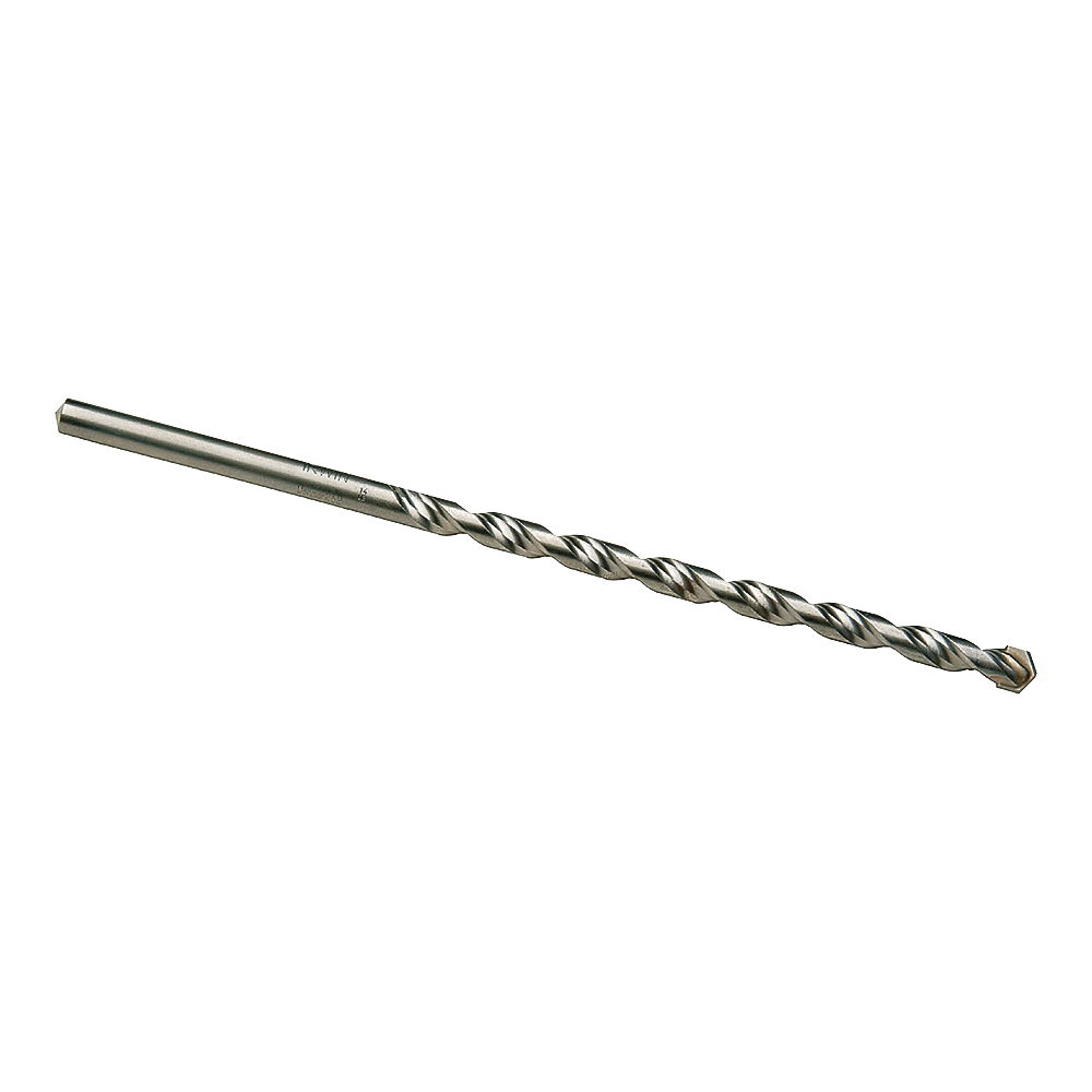 326000 Rotary Hammer Drill Bit, 1/8 in Dia, 3 in OAL, Percussion, Twist Flute, 2-Flute, 1/8 in Dia Shank