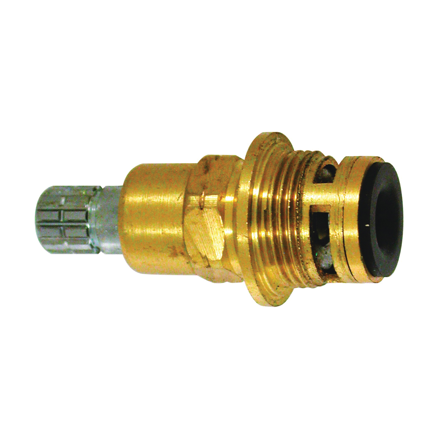 18533E Faucet Stem, Brass, Brass, 1-59/64 in L, For: Price Pfister Two Handle Kitchen and Bathroom Sink Faucets