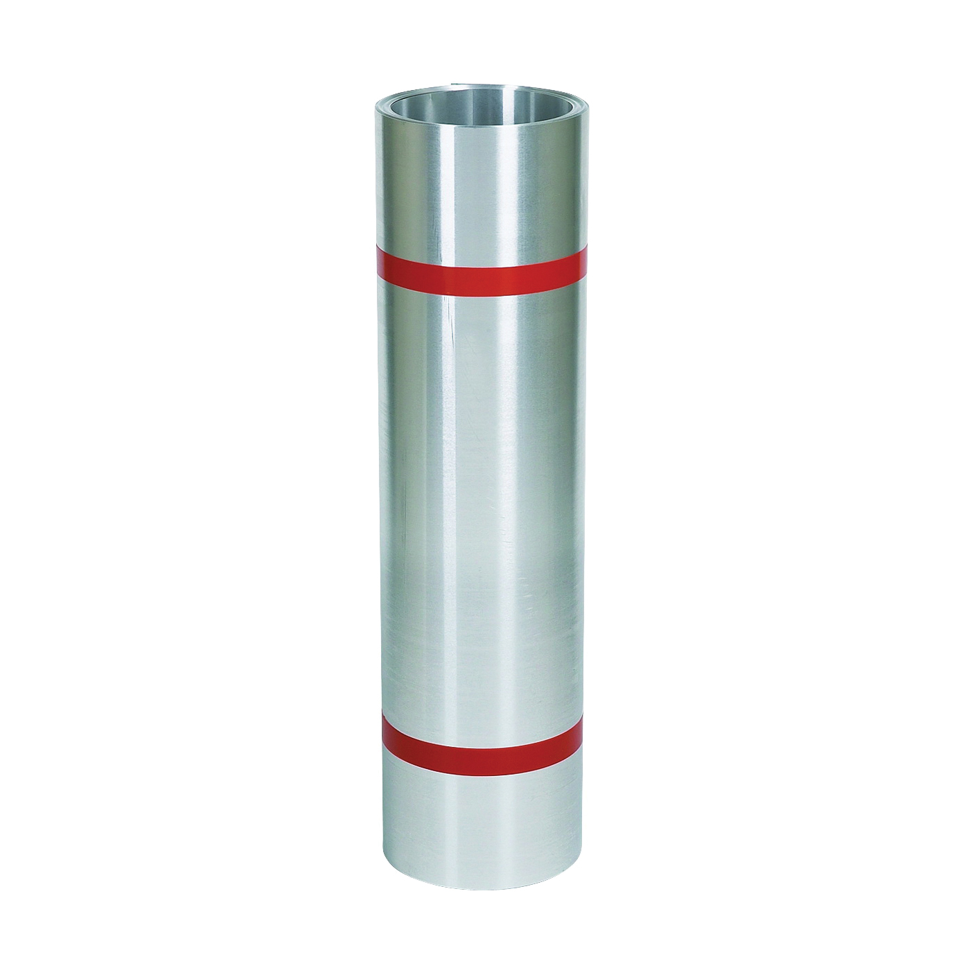 70020 Roll Valley Flashing, 50 ft L, 20 in W, Galvanized Steel, Silver