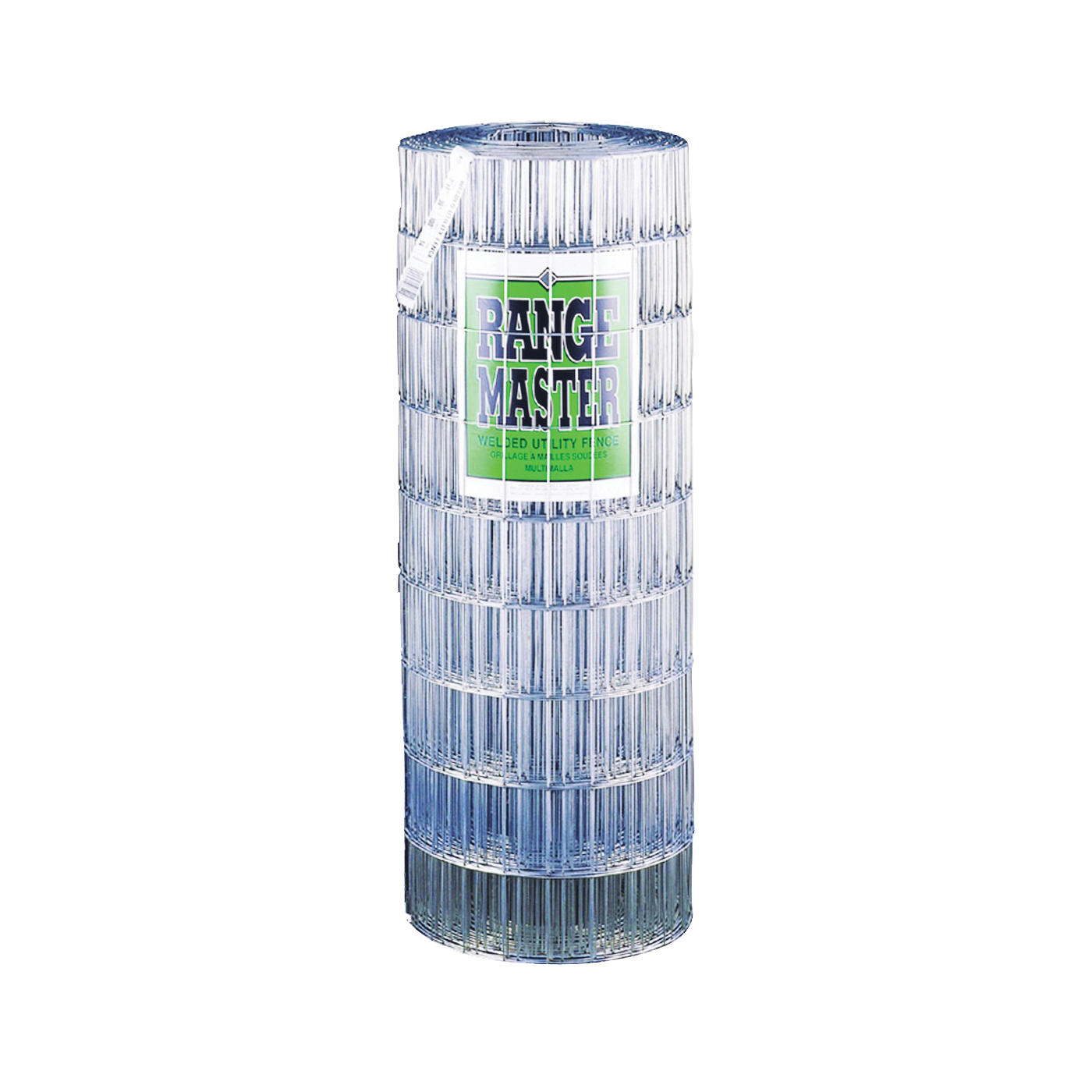 10 01 41 14 Welded Wire Fence, 100 ft L, 72 in H, 2 x 4 in Mesh, 12-1/2 Gauge, Galvanized