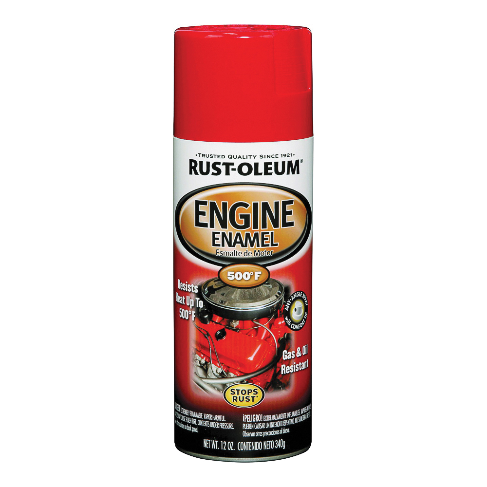 248948 Engine Spray Paint, Ford Red, 12 oz, Can