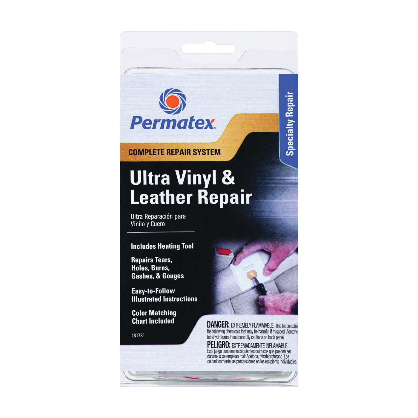 81781 Repair Kit, Liquid, Pungent, Clear