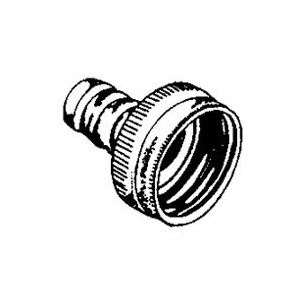 PP850-81 Hose Repair Coupling, 5/8 x 3/4 in, Hose x FHT