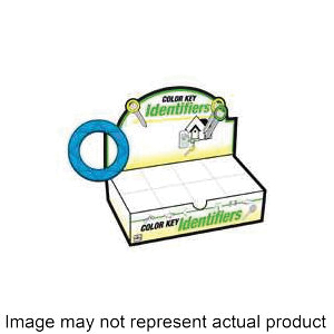 Hy-Ko KB130-200 Key Identifier, 200 pc Box, Vinyl