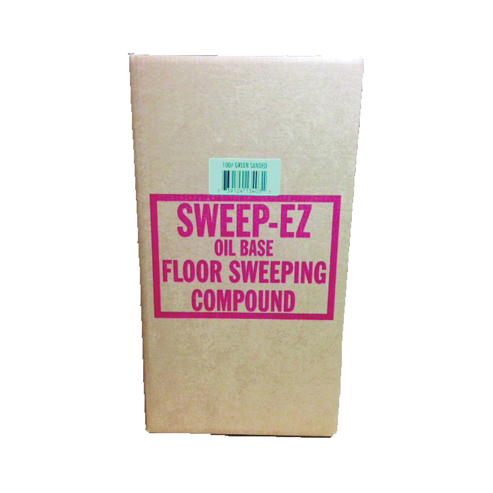 3403 Sweeping Compound, 100 lb, Unscented, Green