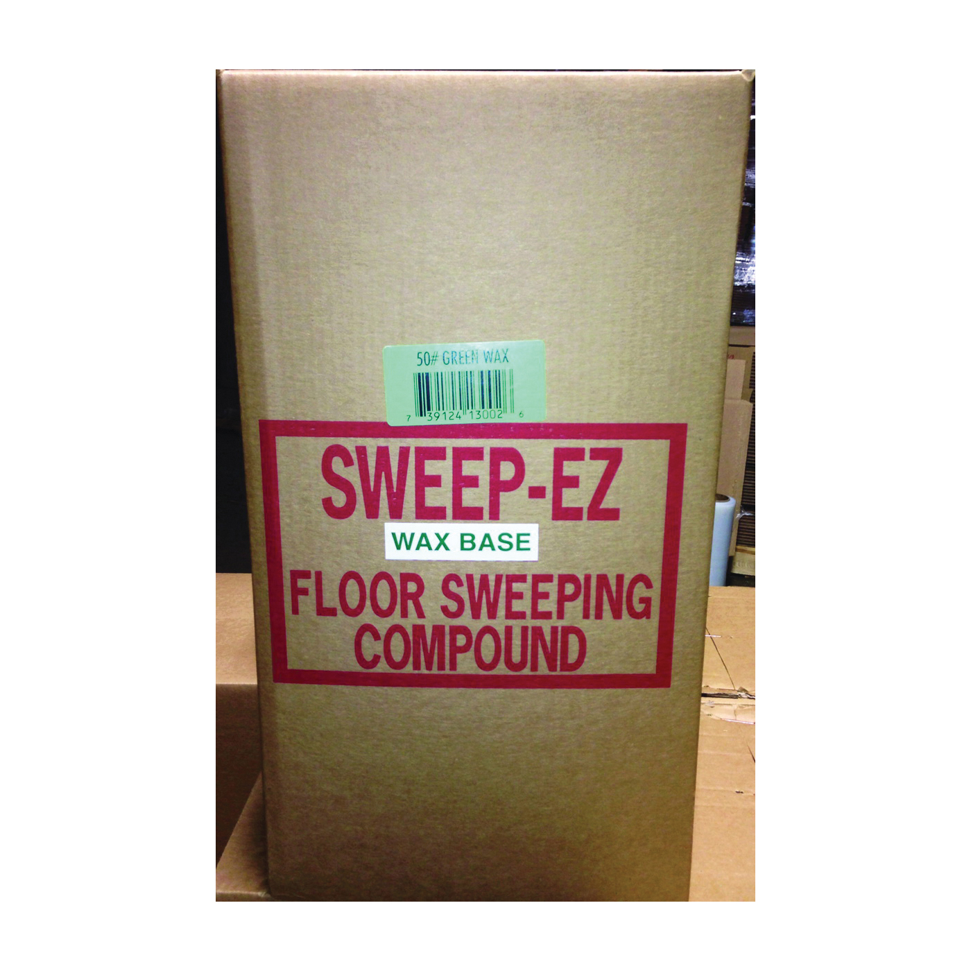 3002 Sweeping Compound, 50 lb, Unscented, Gold