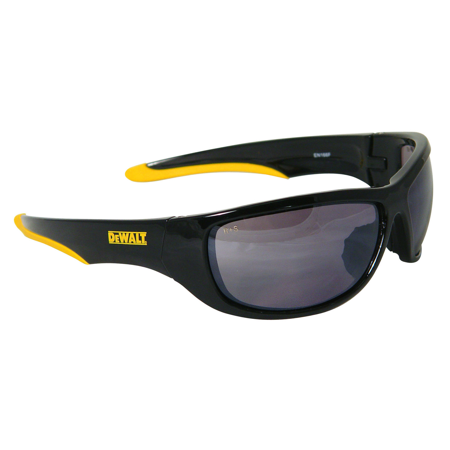 DEWALT DPG94-6C Safety Glasses, Scratch-Resistant Lens, Full Frame, Plastic Frame, Polycarbonate Lens, Black Frame