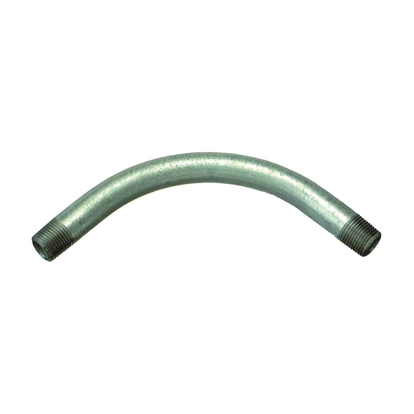 64115 Rigid Elbow, 90 deg Angle, 1-1/2 in, Steel, Galvanized
