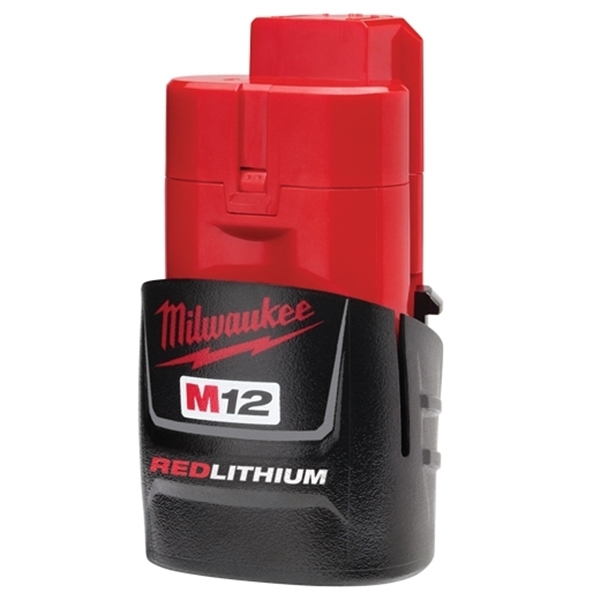 Milwaukee 48-11-2401 Compact Rechargeable Battery Pack, 12 V Battery, 1.5 Ah - 2