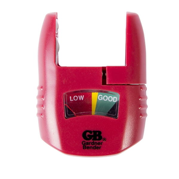 GB GBT-3502 Battery Tester, Analog Display, Red - 1