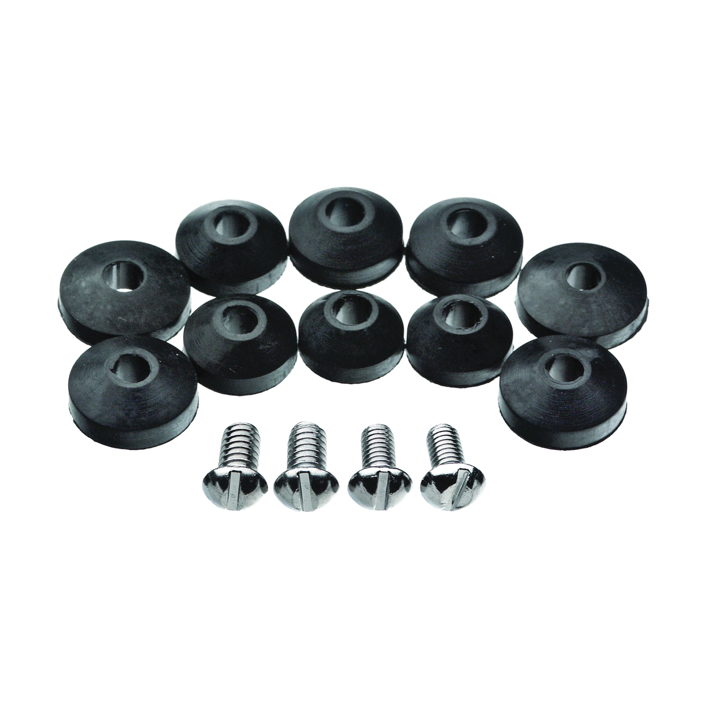 80789 Beveled Faucet Washer Assortment, 5/8 in Dia, Rubber, For: Quick-Opening Style Faucets