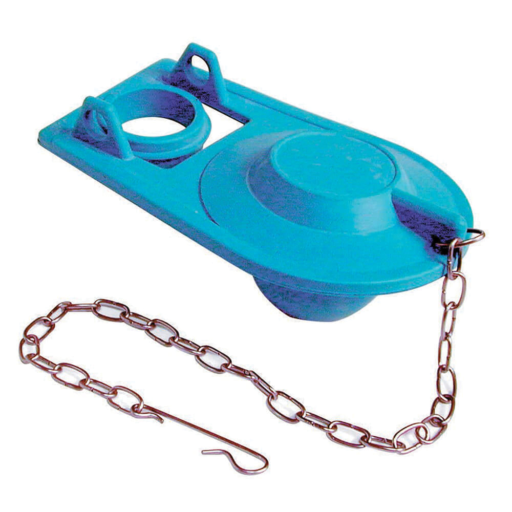 88442 Premium Toilet Tank Flapper, Specifications: 2 in Size, Rubber, Blue