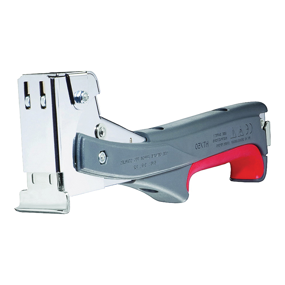 HTX50 Professional Hammer Tacker, T50 Staple, 3/8 in W Crown, 5/16 to 1/2 in L Leg, Steel Staple