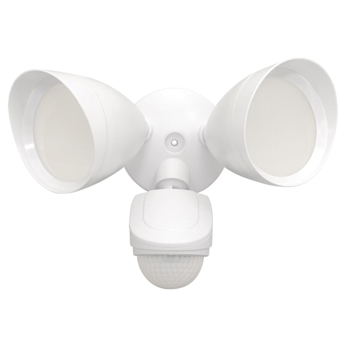 O-G1200M-PW Security Light, 110/240 V, 15 W, 1-Lamp, LED Lamp, Daylight Light, 1200 Lumens