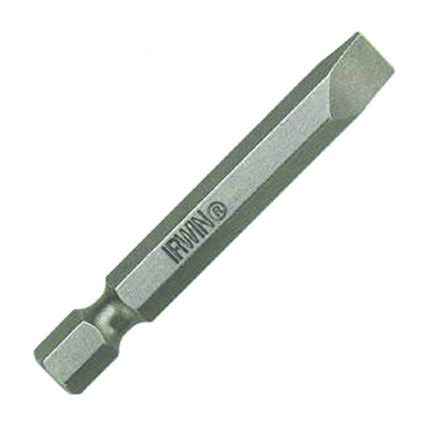 IWAF22SL682 Power Bit, #6 to 8 Drive, Slotted Drive, 1/4 in Shank, Hex Shank, 1-15/16 in L, Tool Steel