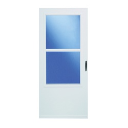 029831U Single-Vent Storm Door, White