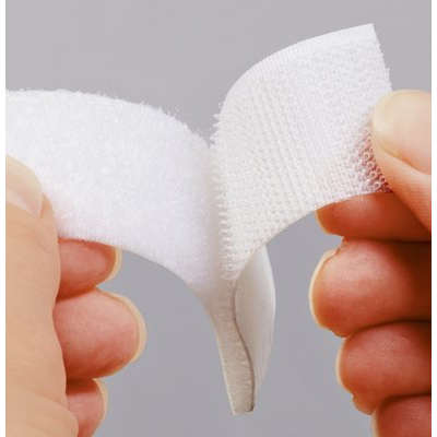 Indoor Fasteners, Scotch, 3/4 in x 18 in, White - 2