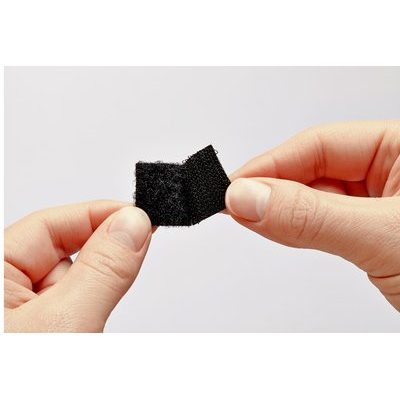 Scotch RF4721 Fastener, 7/8 in W, 7/8 in L, Black, 3 lb - 2