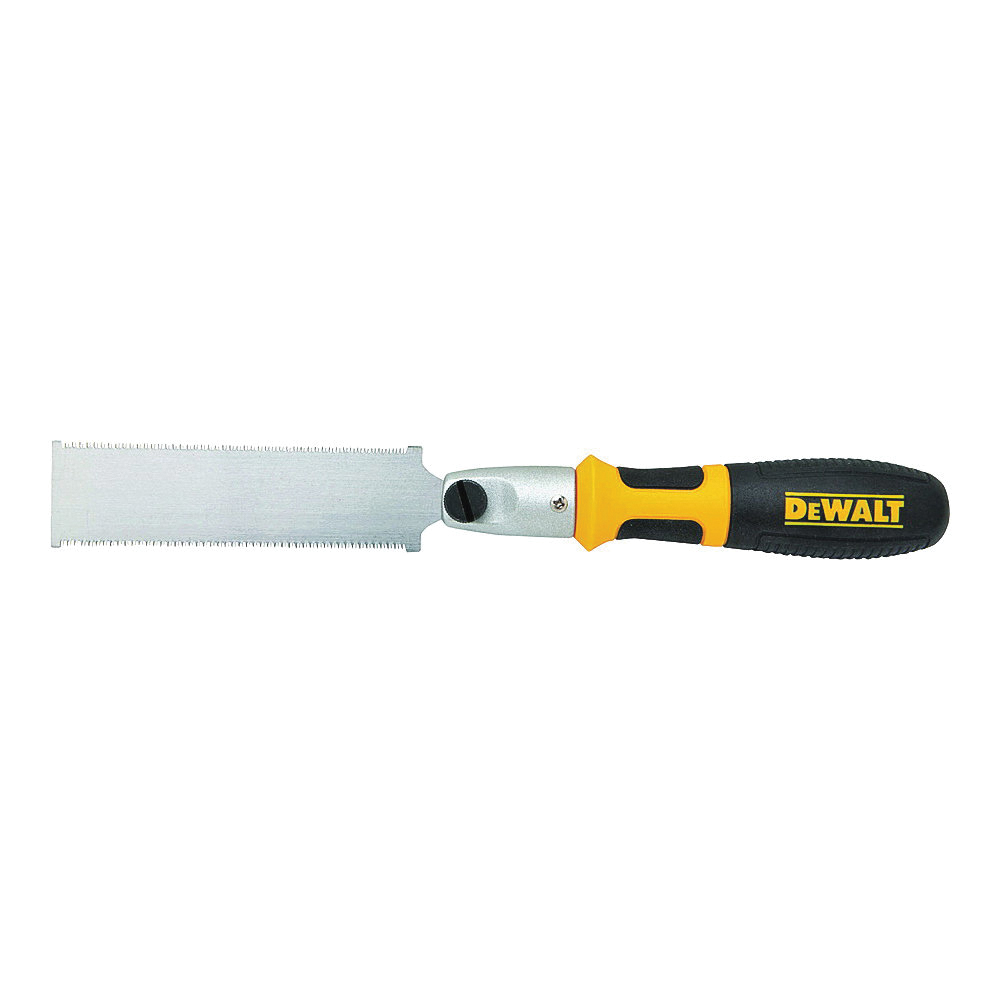DWHT20541 Pull Saw, 5 in L Blade, 35 mm W Blade, 22 TPI, Steel Blade, Comfort Grip Handle, Plastic/Rubber Handle