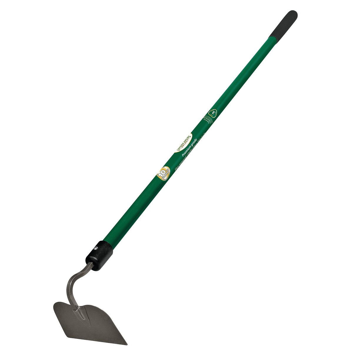 34613 Garden Hoe, 6 in W Blade, Steel Blade, Stamped Blade, Fiberglass Handle, 58-1/4 in OAL